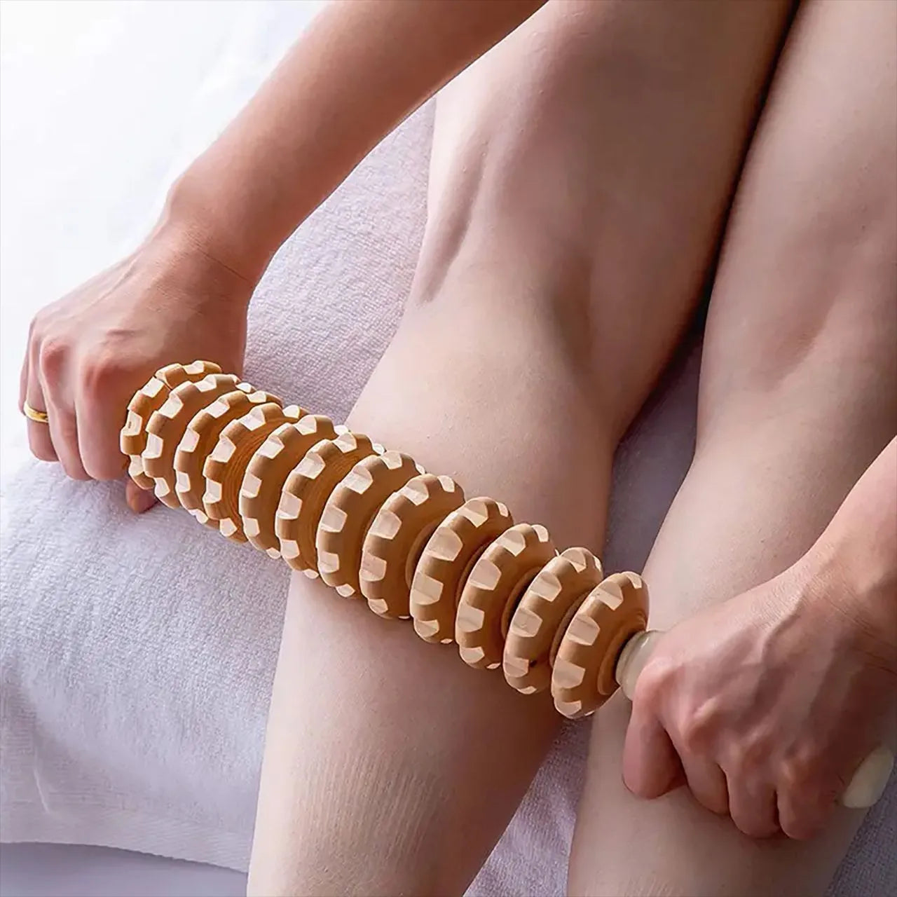 Wooden Fascia Roller Massager