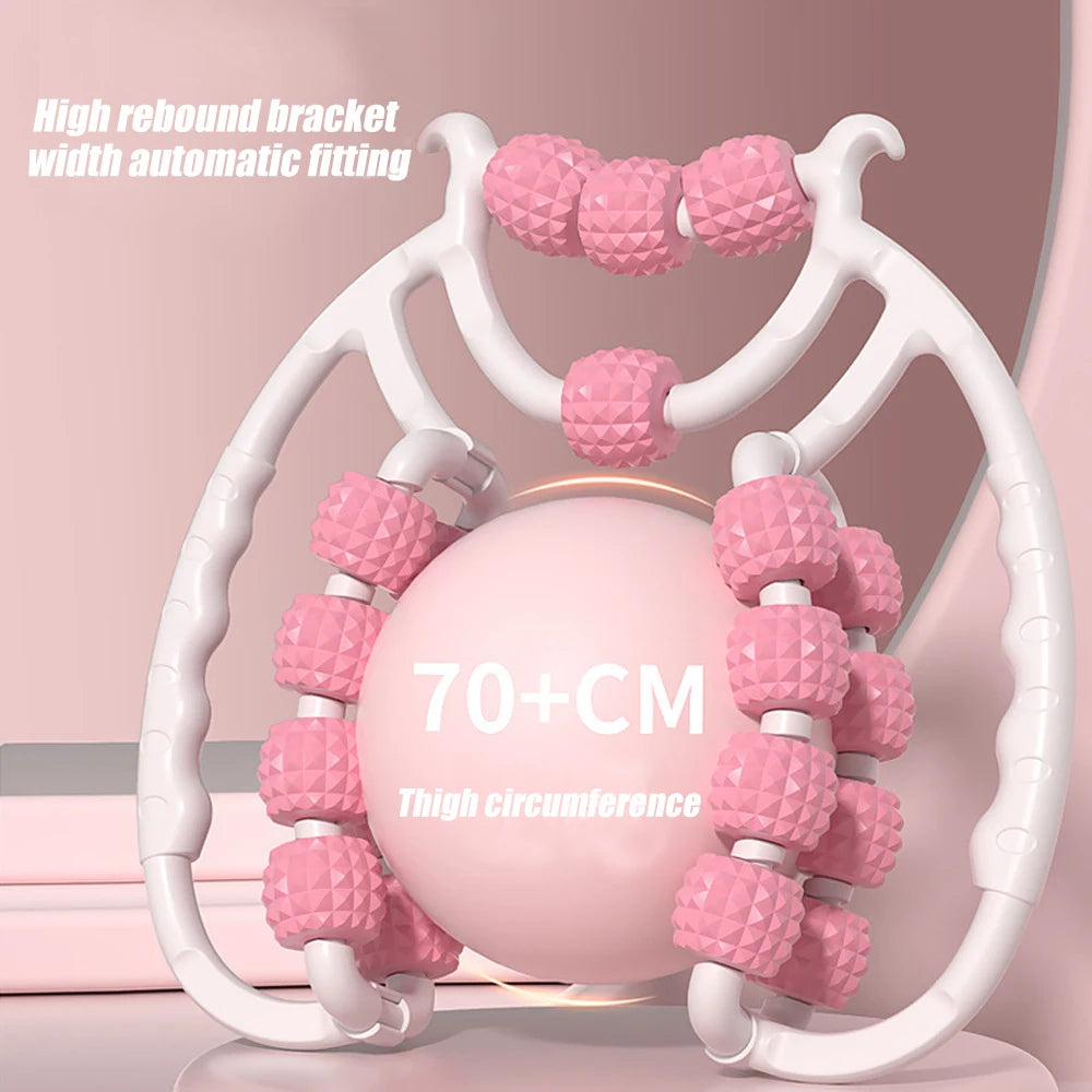 20-Wheel Slimming Leg Massager