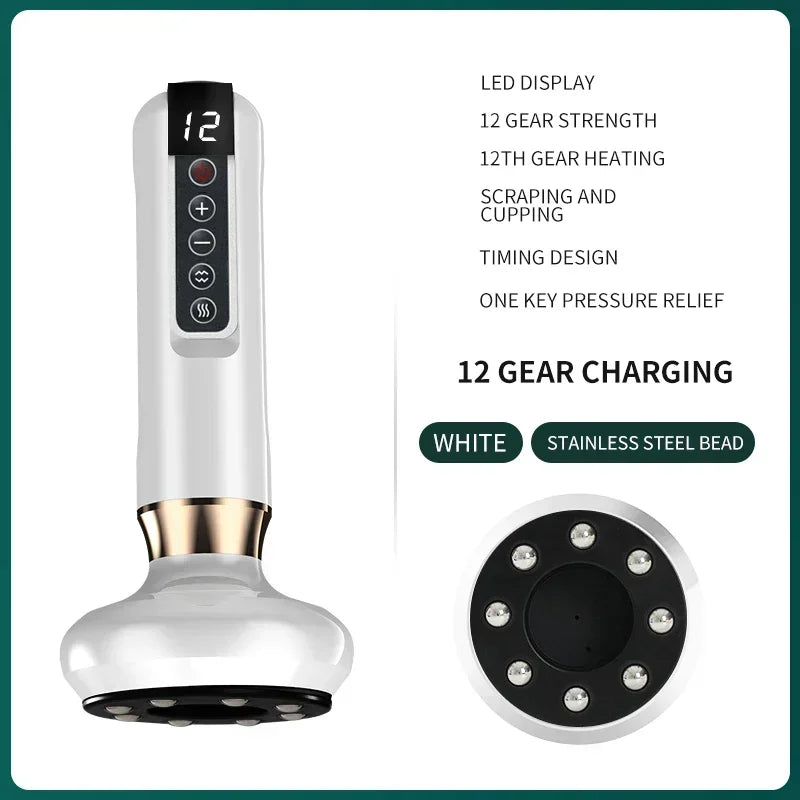 Tricolor Electric GuaSha Massager