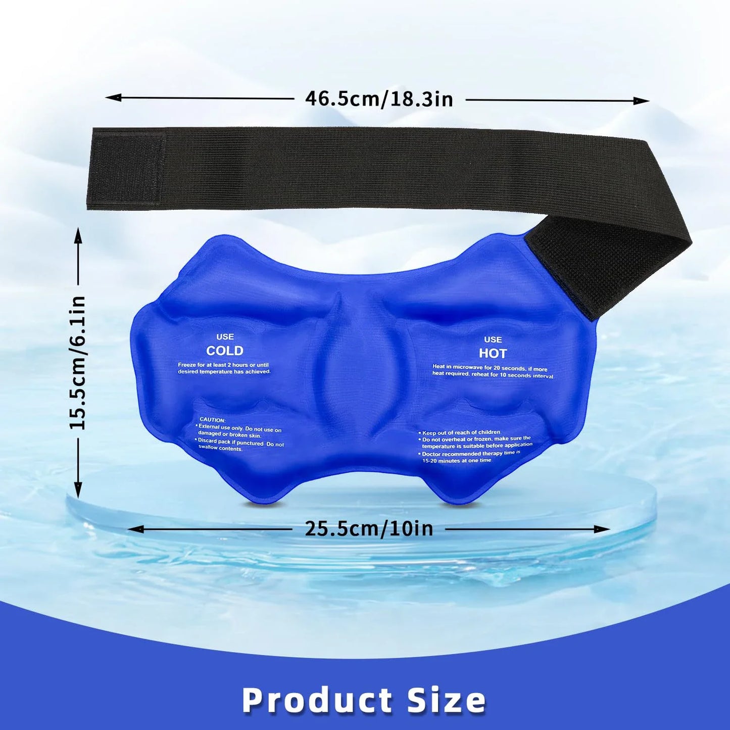Ankle Ice Pack Wrap