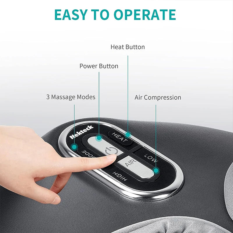 Nekteck Shiatsu Foot Massager with Heat