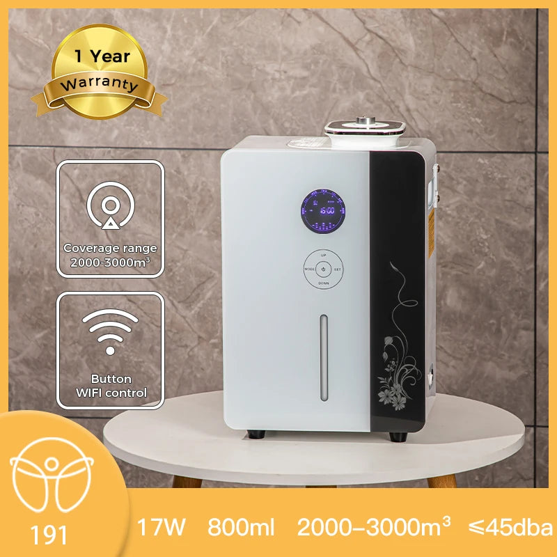 WiFi HVAC Aroma Diffuser 800ML Air Purifier