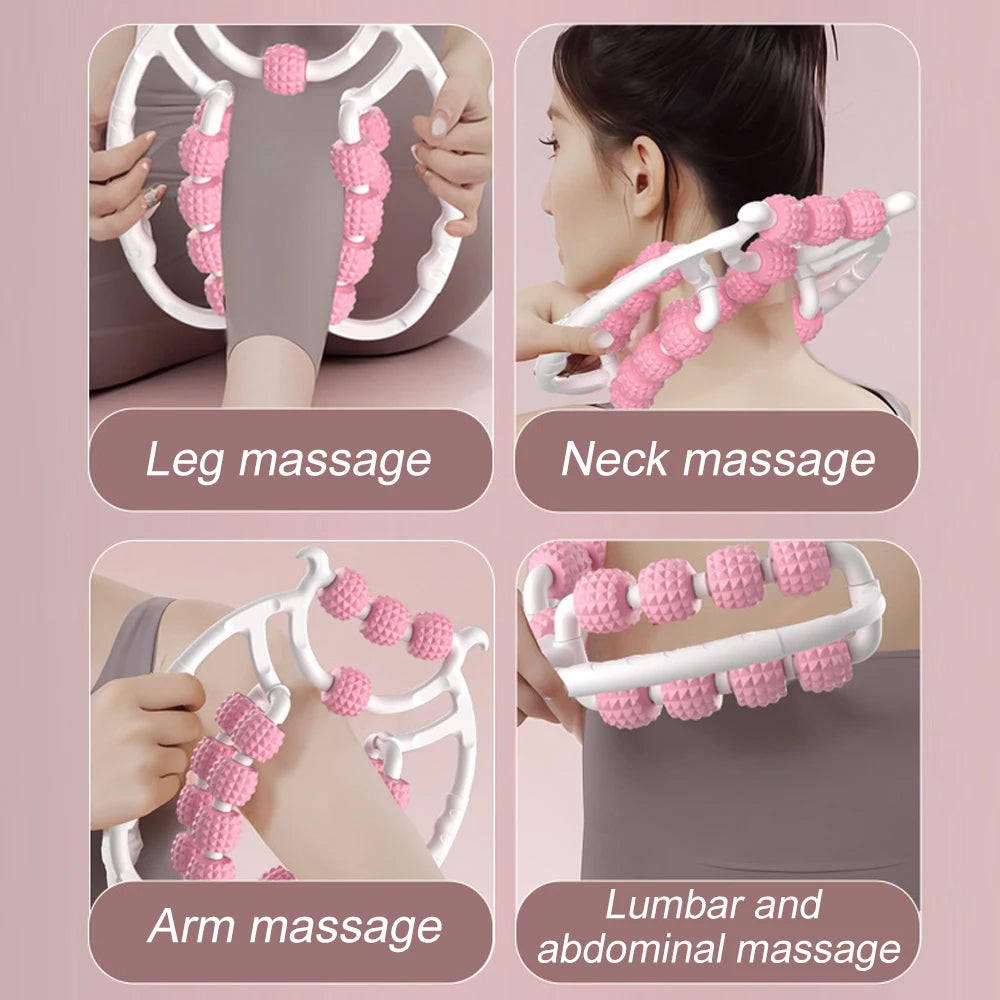 20-Wheel Slimming Leg Massager
