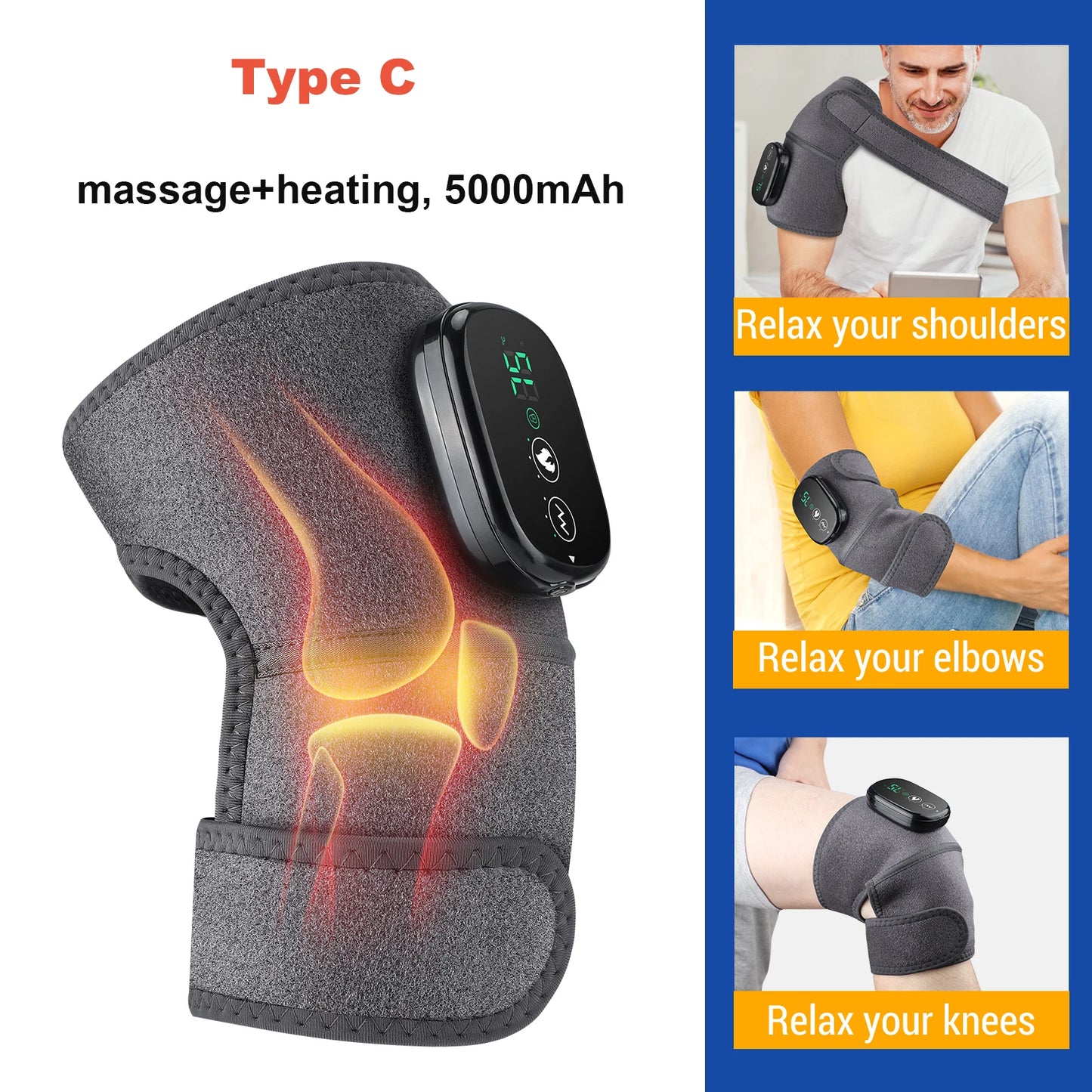 Heated Shoulder Massager