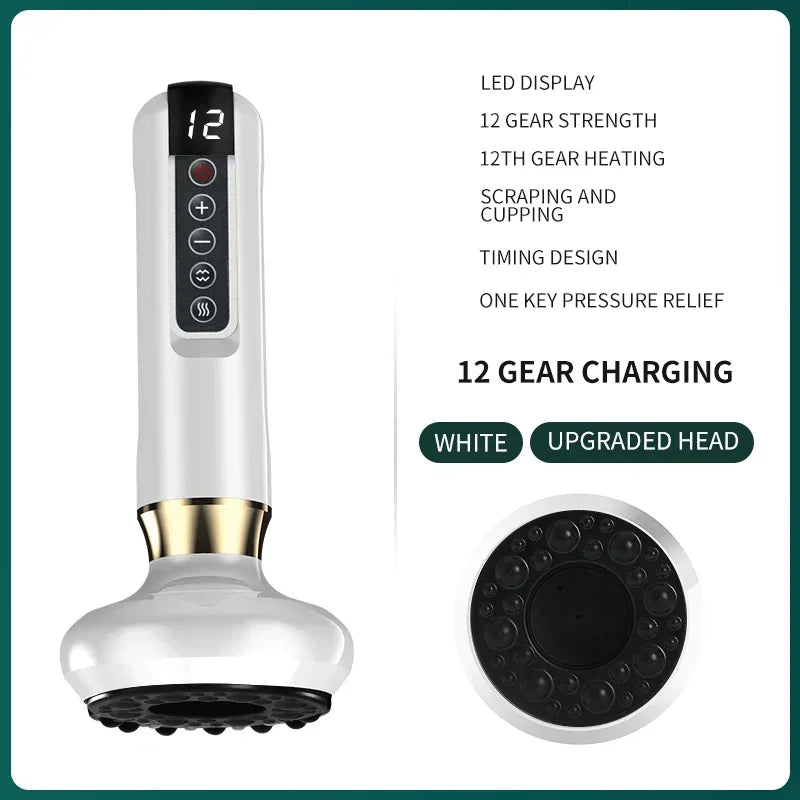 Tricolor Electric GuaSha Massager