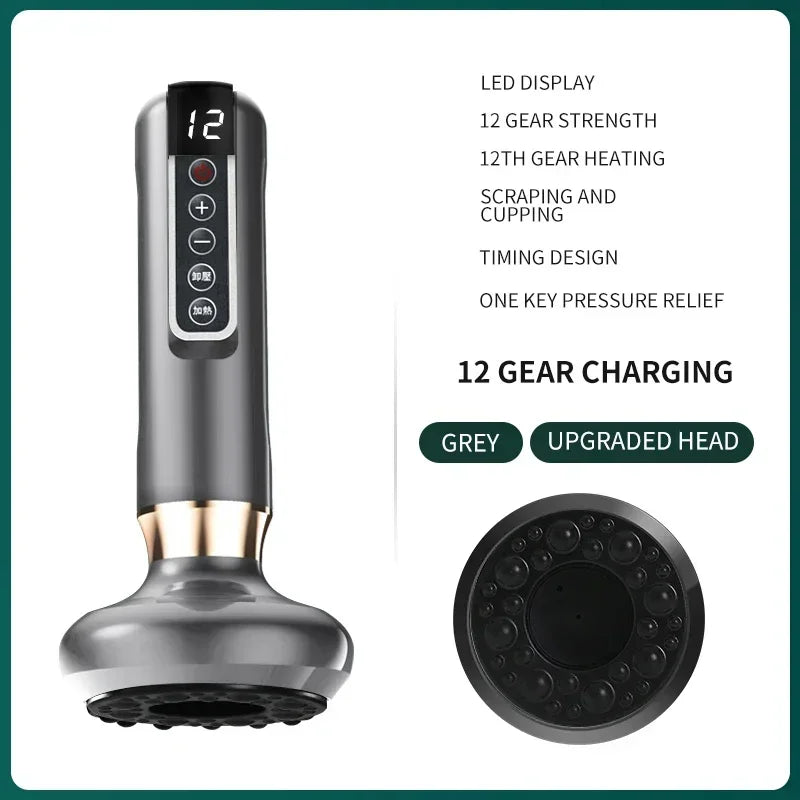 Tricolor Electric GuaSha Massager