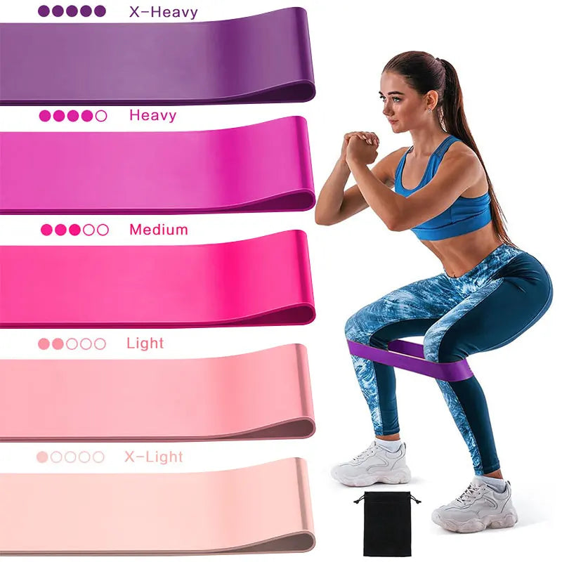 Resistance Loop Bands Set for Yoga & Fitness