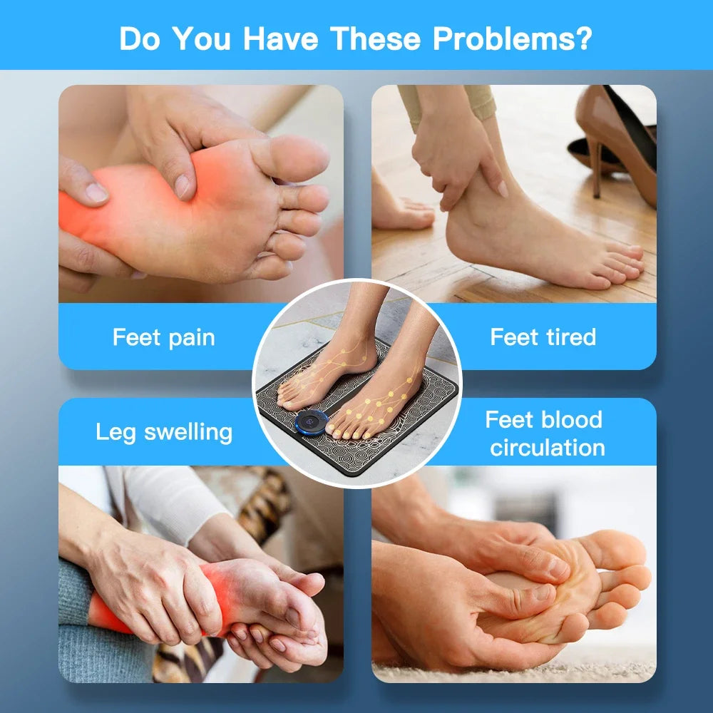 EMS Foot Massager Pads