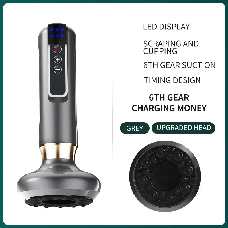 Tricolor Electric GuaSha Massager