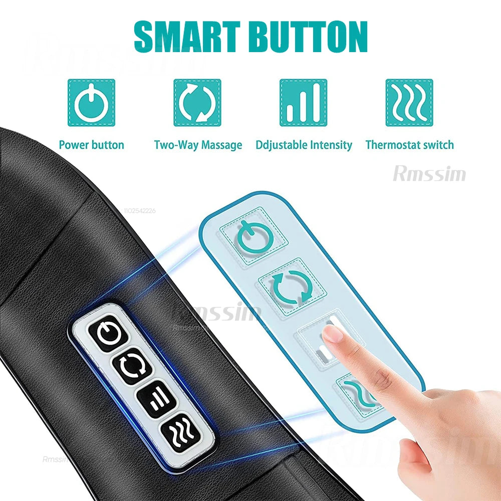 Heated Shiatsu Massage Pillow