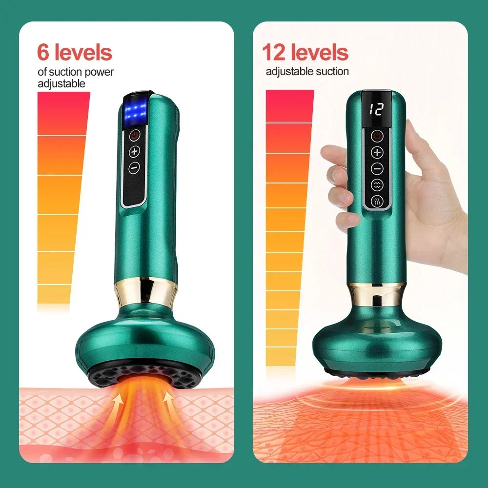 Tricolor Electric GuaSha Massager