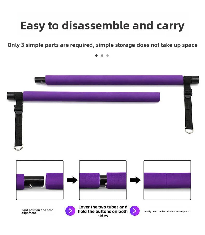 Pilates Bar Kit with Resistance Bands