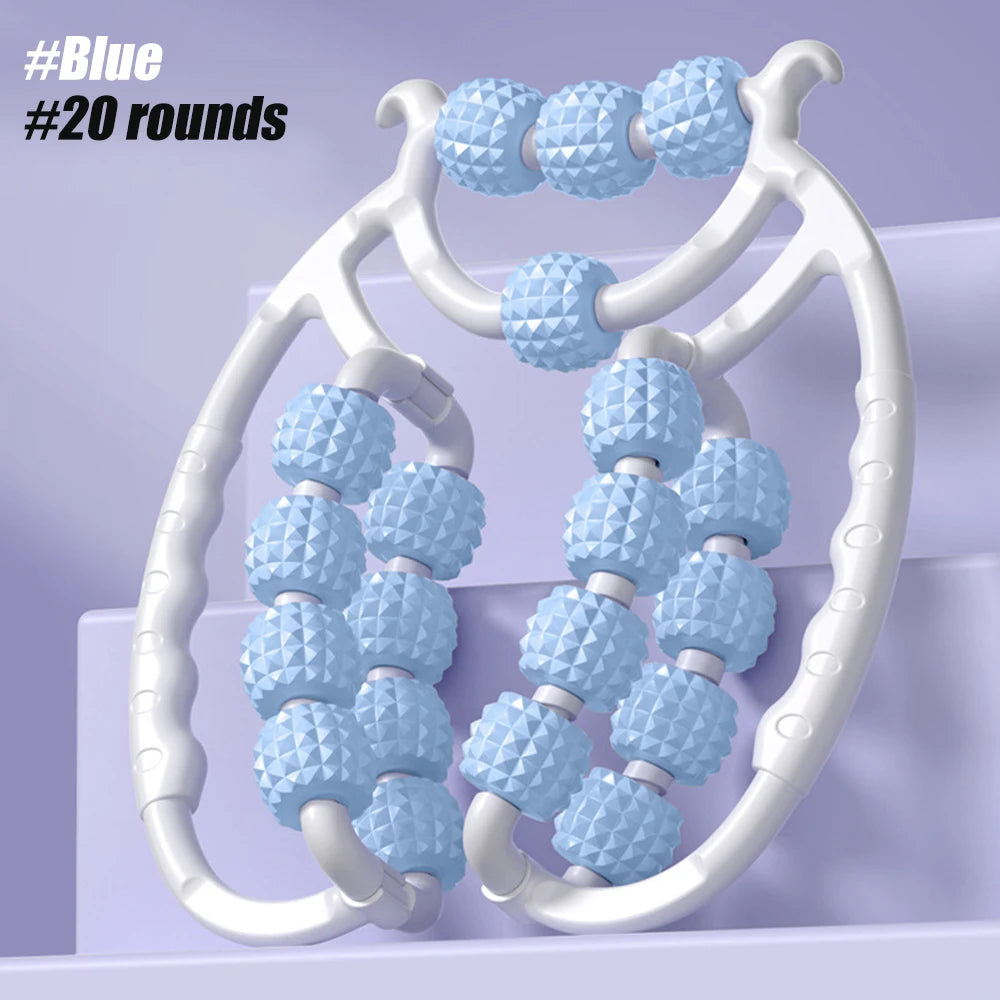 20-Wheel Slimming Leg Massager
