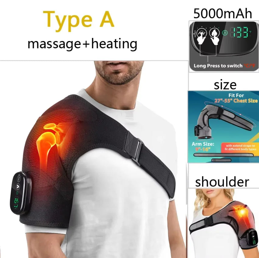 Heated Shoulder Massager