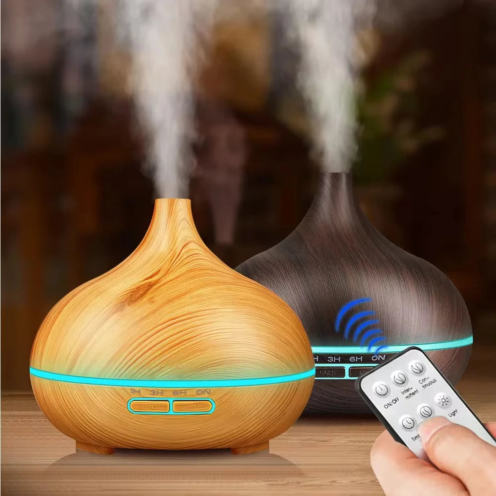 500ml Wood Grain Aroma Diffuser