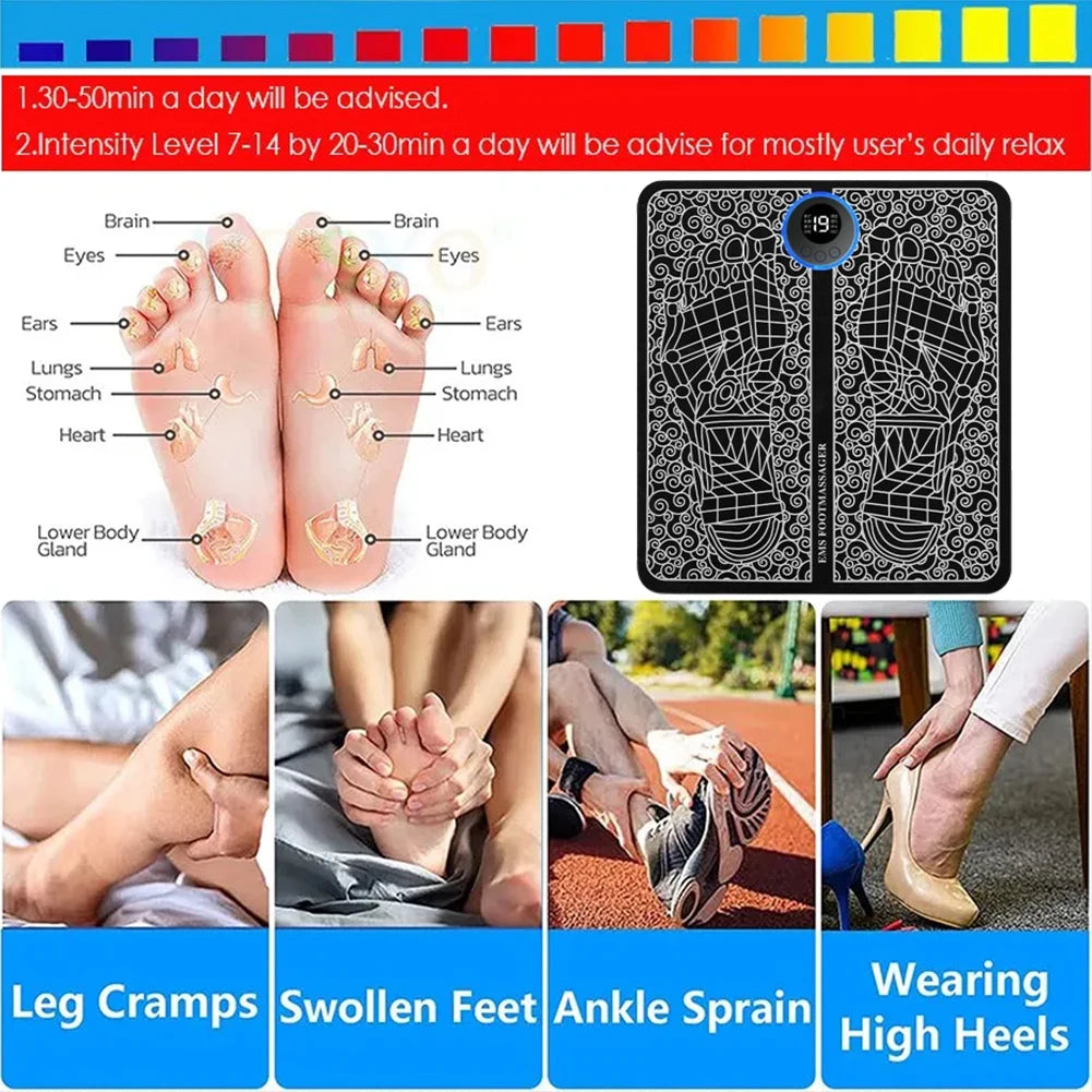 EMS Foot Massager Pads