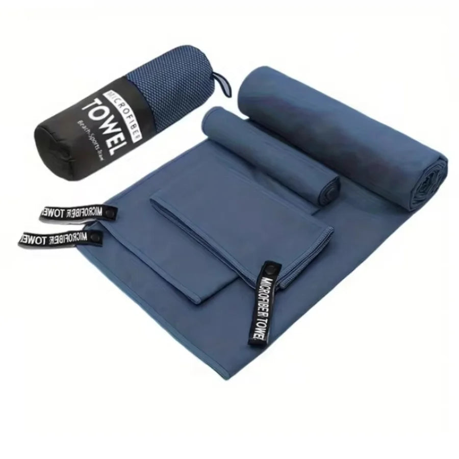 3PCS Quick Dry Microfiber Travel Towel Se