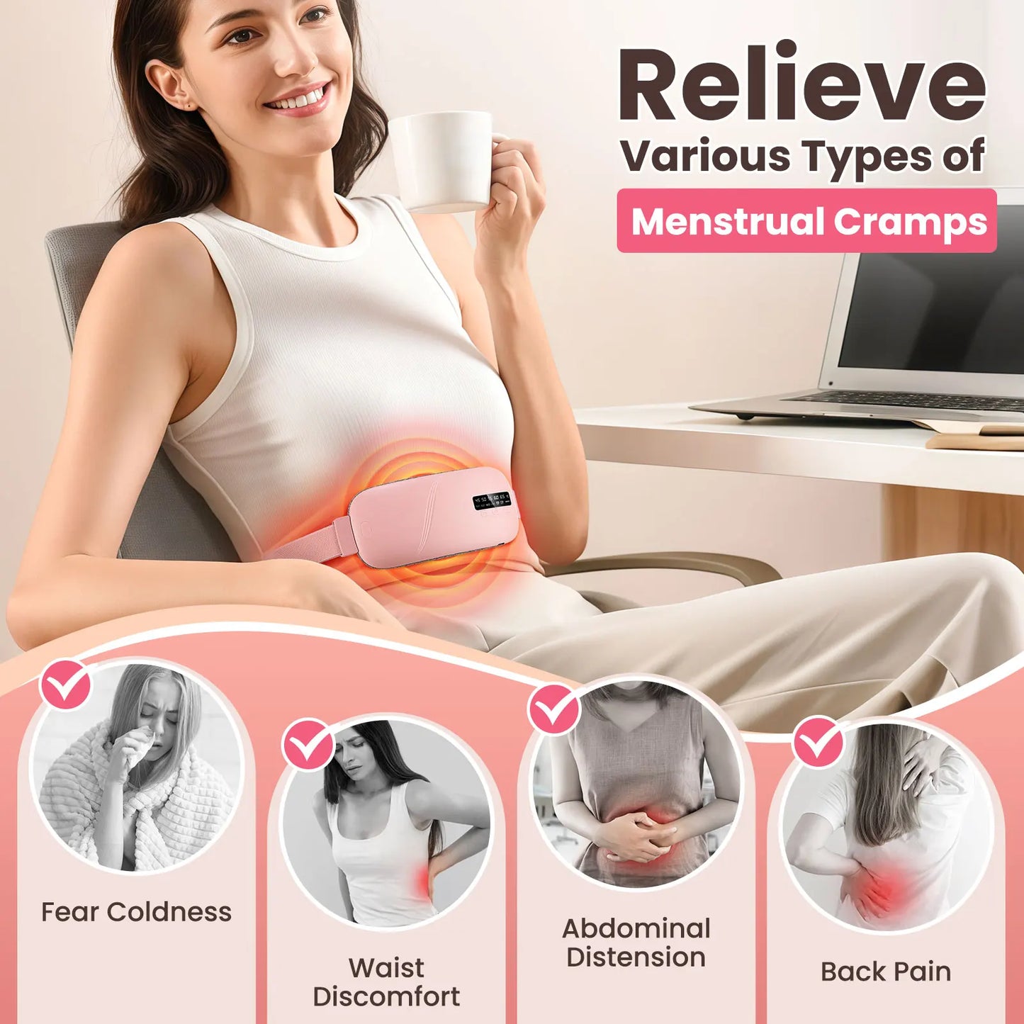 Cramp Relief Heating Belt