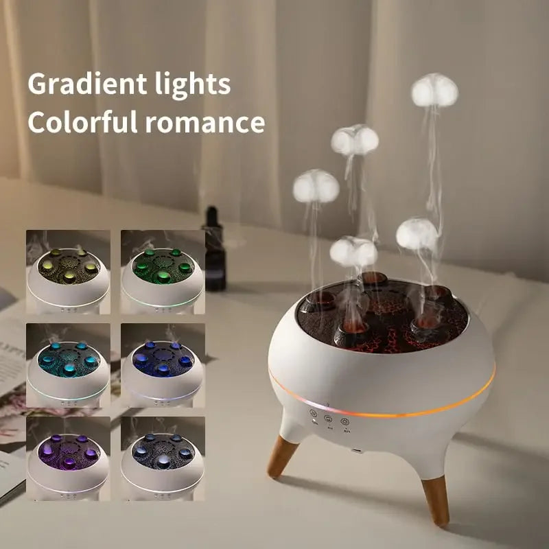 Jellyfish Mist Humidifier 250ml with Remote