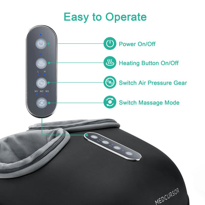 Shiatsu Heated Foot Massager by Medcursor
