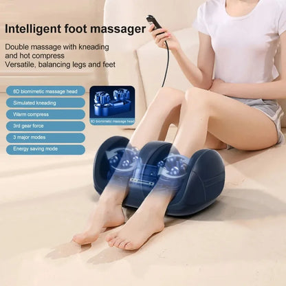Extra Large Electric Foot & Calf Massager with Heat