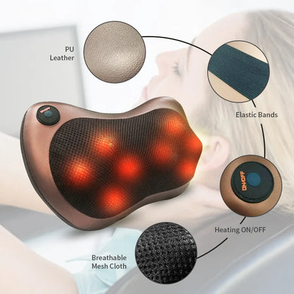 Shiatsu Massage Pillow with Heat