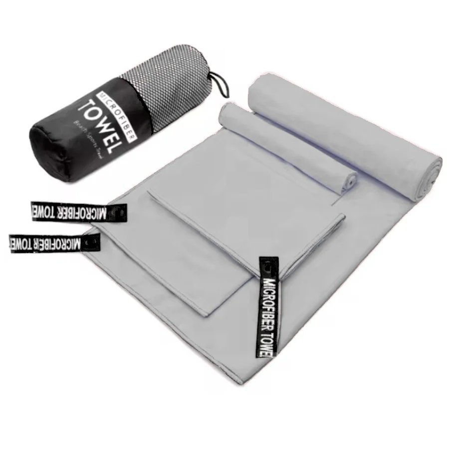 3PCS Quick Dry Microfiber Travel Towel Se