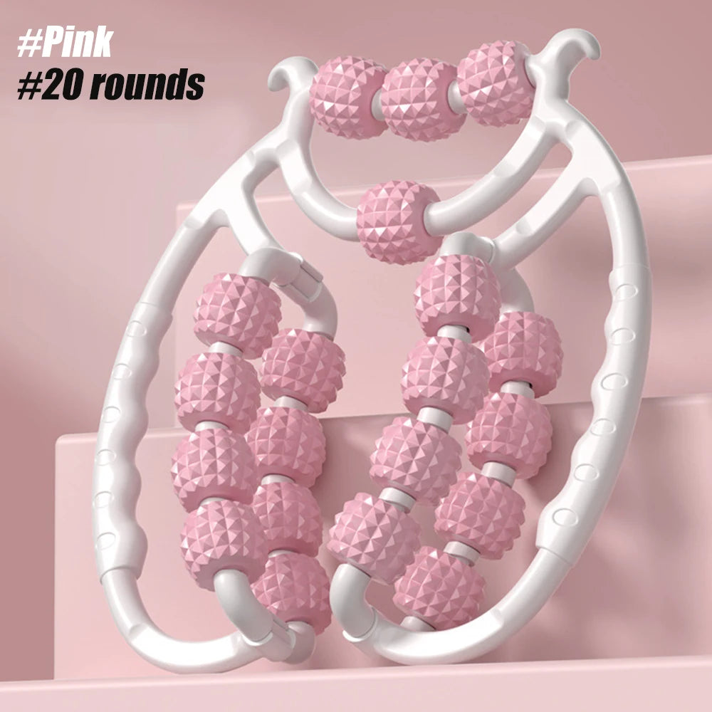 20-Wheel Slimming Leg Massager