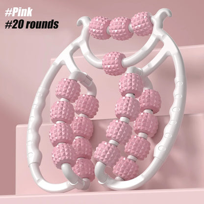 20-Wheel Slimming Leg Massager