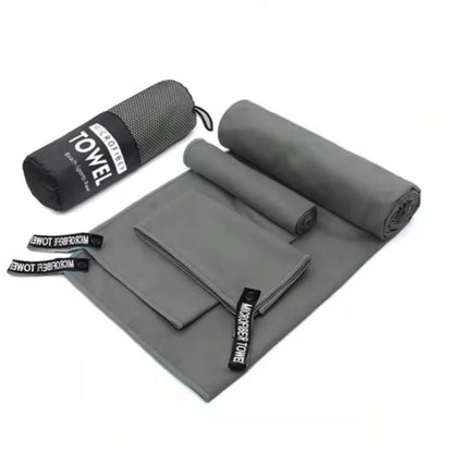 3PCS Quick Dry Microfiber Travel Towel Se