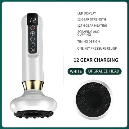 Tricolor Electric GuaSha Massager