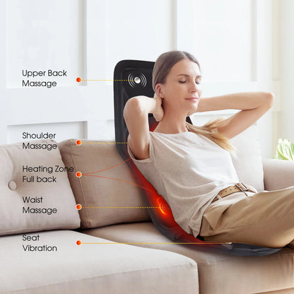 Heated Electric Massage Cushion