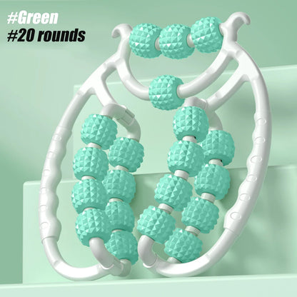 20-Wheel Slimming Leg Massager
