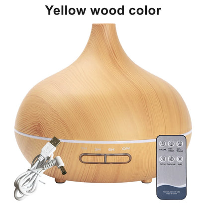 550ml USB Aroma Diffuser with LED & Remote