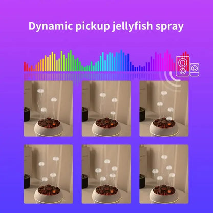 Jellyfish Mist Humidifier 250ml with Remote