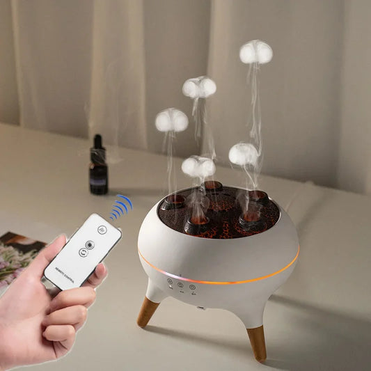 Jellyfish Mist Humidifier 250ml with Remote