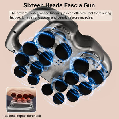 Fascia Gun 16-Speed Muscle Massager