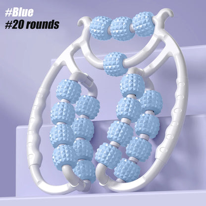20-Wheel Slimming Leg Massager