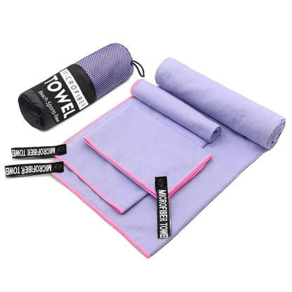 3PCS Quick Dry Microfiber Travel Towel Se