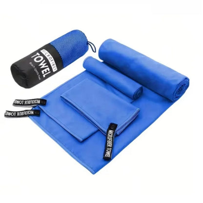 3PCS Quick Dry Microfiber Travel Towel Se