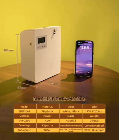 NAMSTE Smart Aroma Diffuser 250ml WiFi Bluetooth